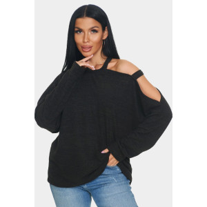 Джемпер женский "Пэрис" ангора-софт (р-ры: 46-64) черный Джемпер женский "Пэрис" ангора-софт (р-ры: 46-64) черный