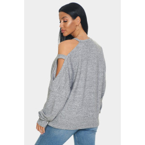 Джемпер женский "Пэрис" ангора-софт (р-ры: 46-64) серый Джемпер женский "Пэрис" ангора-софт (р-ры: 46-64) серый