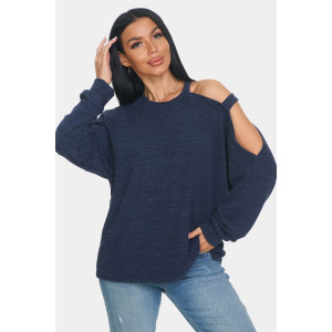 Джемпер женский "Пэрис" ангора-софт (р-ры: 46-64) синий Джемпер женский "Пэрис" ангора-софт (р-ры: 46-64) синий