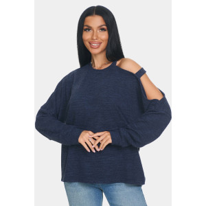 Джемпер женский "Пэрис" ангора-софт (р-ры: 46-64) синий Джемпер женский "Пэрис" ангора-софт (р-ры: 46-64) синий