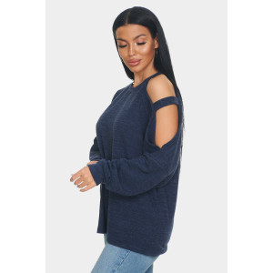 Джемпер женский "Пэрис" ангора-софт (р-ры: 46-64) синий Джемпер женский "Пэрис" ангора-софт (р-ры: 46-64) синий