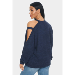 Джемпер женский "Пэрис" ангора-софт (р-ры: 46-64) синий Джемпер женский "Пэрис" ангора-софт (р-ры: 46-64) синий