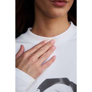 Лонгслив женский №058731 футер 2-х нитка (р-ры: 40-50) молочный Лонгслив женский №058731 футер 2-х нитка (р-ры: 40-50) молочный