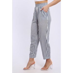 Брюки женские №32831 штапель (р-ры: 48-58) джинс Брюки женские №32831 штапель (р-ры: 48-58) джинс