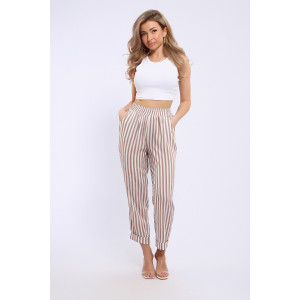 Брюки женские №32831 штапель (р-ры: 48-58) песочный Брюки женские №32831 штапель (р-ры: 48-58) песочный