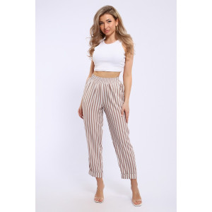 Брюки женские №32831 штапель (р-ры: 48-58) песочный Брюки женские №32831 штапель (р-ры: 48-58) песочный