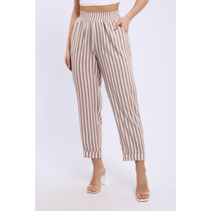 Брюки женские №32831 штапель (р-ры: 48-58) песочный Брюки женские №32831 штапель (р-ры: 48-58) песочный