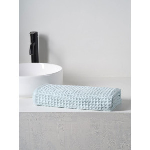 Полотенце вафельное "Ночь нежна" небесный Полотенце вафельное "Ночь нежна" небесный