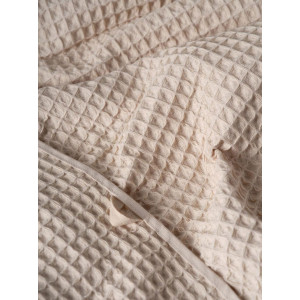 Полотенце вафельное "Ночь нежна" светло-бежевый Полотенце вафельное "Ночь нежна" светло-бежевый