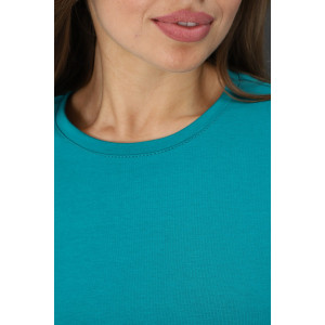 Свитшот женский С-01 футер с лайкрой 2-х нитка (р-ры: 42-62) изумрудный Свитшот женский С-01 футер с лайкрой 2-х нитка (р-ры: 42-62) изумрудный