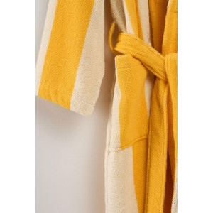 Халат женский махровый Urban Family (р-ры: 42-60) "Полоски оранжевые" Халат женский махровый Urban Family (р-ры: 42-60) "Полоски оранжевые"