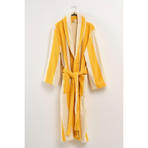 Халат женский махровый Urban Family (р-ры: 42-60) "Полоски оранжевые" Халат женский махровый Urban Family (р-ры: 42-60) "Полоски оранжевые"
