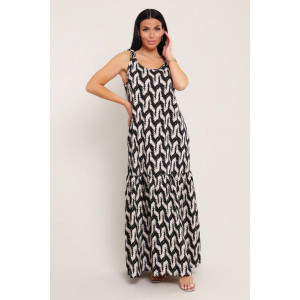 Сарафан женский №002 кулирка (р-ры: 48-68) капучино Сарафан женский №002 кулирка (р-ры: 48-68) капучино