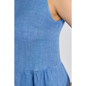 Платье женское "Каприз-1" плательная ткань (р-ры: 48-58) синий Платье женское "Каприз-1" плательная ткань (р-ры: 48-58) синий