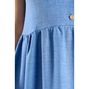 Платье женское "Каприз-1" плательная ткань (р-ры: 48-58) синий Платье женское "Каприз-1" плательная ткань (р-ры: 48-58) синий