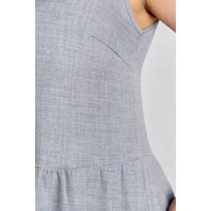 Платье женское "Каприз-1" плательная ткань (р-ры: 48-58) серый Платье женское "Каприз-1" плательная ткань (р-ры: 48-58) серый