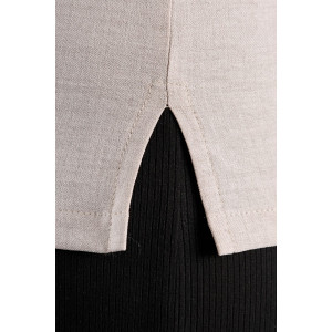 Блузка женская "Каприз-3" плательная ткань (р-ры: 48-58) бежевый