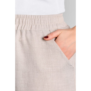 Шорты женские "Каприз-4" плательная ткань (р-ры: 48-58) бежевый