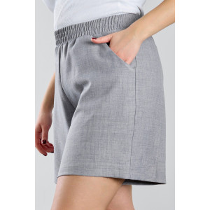 Шорты женские "Каприз-4" плательная ткань (р-ры: 48-58) серый
