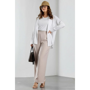 Брюки женские "Каприз-2" плательная ткань (р-ры: 48-58) бежевый