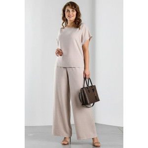 Брюки женские "Каприз-2" плательная ткань (р-ры: 48-58) бежевый