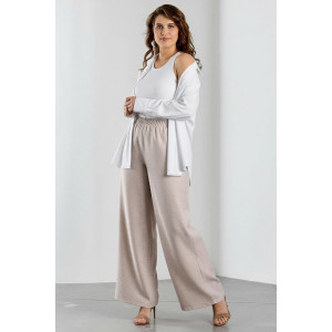 Брюки женские "Каприз-2" плательная ткань (р-ры: 48-58) бежевый