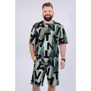 Костюм двойка мужской "Харди 16" кулирка (р-ры: 48-58) грин Костюм двойка мужской "Харди 16" кулирка (р-ры: 48-58) грин