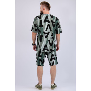 Костюм двойка мужской "Харди 16" кулирка (р-ры: 48-58) грин Костюм двойка мужской "Харди 16" кулирка (р-ры: 48-58) грин