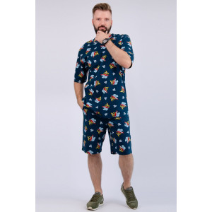 Костюм двойка мужской "Харди 15" кулирка (р-ры: 48-58) сёрф Костюм двойка мужской "Харди 15" кулирка (р-ры: 48-58) сёрф