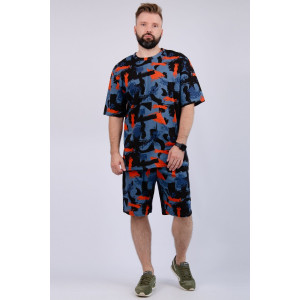 Костюм двойка мужской "Харди 14" кулирка (р-ры: 48-58) индиго Костюм двойка мужской "Харди 14" кулирка (р-ры: 48-58) индиго