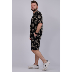 Костюм двойка мужской "Харди 13" кулирка (р-ры: 48-58) черепа Костюм двойка мужской "Харди 13" кулирка (р-ры: 48-58) черепа