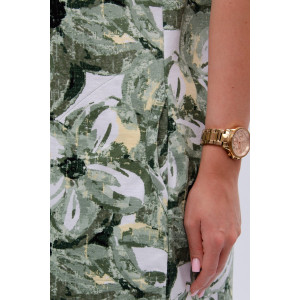 Халат женский "Рената" кулирка (р-ры: 50-60) лилии Халат женский "Рената" кулирка (р-ры: 50-60) лилии