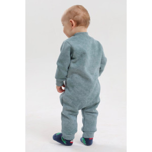 Комбинезон детский 2452-Фут "Футер" футер 3-х нитка с начёсом (р-ры: 68-86) зеленый Комбинезон детский 2452-Фут "Футер" футер 3-х нитка с начёсом (р-ры: 68-86) зеленый