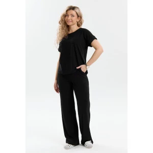 Костюм двойка женский К-067 вискоза-жаккард (р-ры: 46-56) черный Костюм двойка женский К-067 вискоза-жаккард (р-ры: 46-56) черный