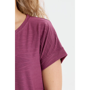 Костюм двойка женский К-067 вискоза-жаккард (р-ры: 46-56) марсала