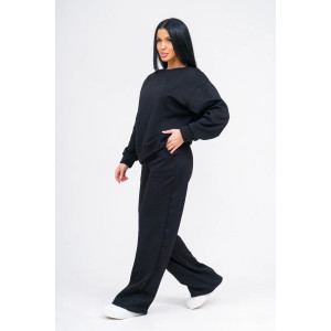 Костюм двойка женский "Марго" 3D ткань (р-ры: 44-54) черный