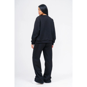 Костюм двойка женский "Марго" 3D ткань (р-ры: 44-54) черный