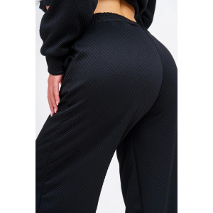 Костюм двойка женский "Марго" 3D ткань (р-ры: 44-54) черный