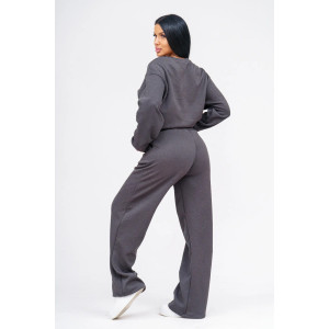 Костюм двойка женский "Марго" 3D ткань (р-ры: 44-54) графит