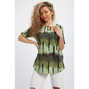 Туника женская "Вероника" М386 кулирка (р-ры: 46-60) зеленый Туника женская "Вероника" М386 кулирка (р-ры: 46-60) зеленый