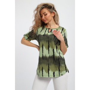 Туника женская "Вероника" М386 кулирка (р-ры: 46-60) зеленый Туника женская "Вероника" М386 кулирка (р-ры: 46-60) зеленый