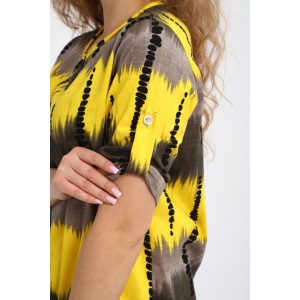 Туника женская "Вероника" М386 кулирка (р-ры: 46-60) желтый Туника женская "Вероника" М386 кулирка (р-ры: 46-60) желтый