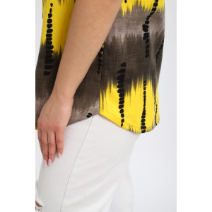 Туника женская "Вероника" М386 кулирка (р-ры: 46-60) желтый Туника женская "Вероника" М386 кулирка (р-ры: 46-60) желтый