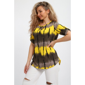 Туника женская "Вероника" М386 кулирка (р-ры: 46-60) желтый Туника женская "Вероника" М386 кулирка (р-ры: 46-60) желтый