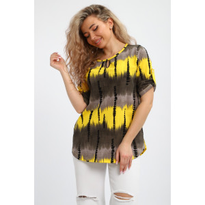 Туника женская "Вероника" М386 кулирка (р-ры: 46-60) желтый Туника женская "Вероника" М386 кулирка (р-ры: 46-60) желтый