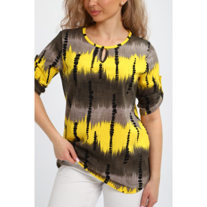 Туника женская "Вероника" М386 кулирка (р-ры: 46-60) желтый Туника женская "Вероника" М386 кулирка (р-ры: 46-60) желтый