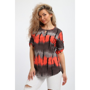 Туника женская "Вероника" М386 кулирка (р-ры: 46-60) красный Туника женская "Вероника" М386 кулирка (р-ры: 46-60) красный