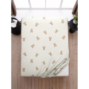 Набор простыней на резинке бязь "Тедди" Набор простыней на резинке бязь "Тедди"