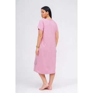 Сорочка женская "Дарина" кулирка (р-ры: 48-62) сухая роза Сорочка женская "Дарина" кулирка (р-ры: 48-62) сухая роза