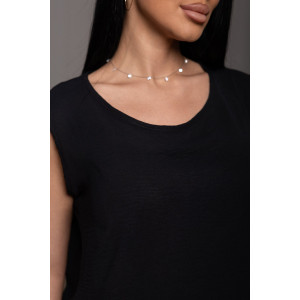 Костюм тройка женский 2142/2 жатка кантри (р-ры: 48-62) черный